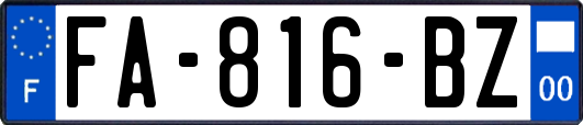 FA-816-BZ