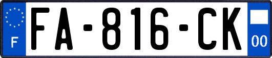 FA-816-CK