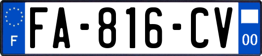 FA-816-CV