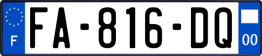 FA-816-DQ