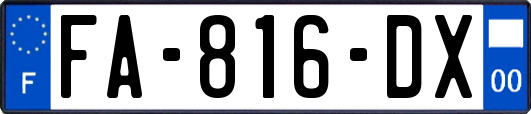 FA-816-DX