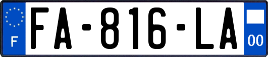 FA-816-LA