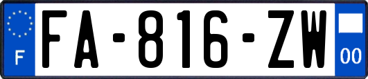 FA-816-ZW