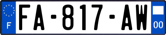 FA-817-AW