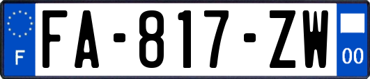 FA-817-ZW
