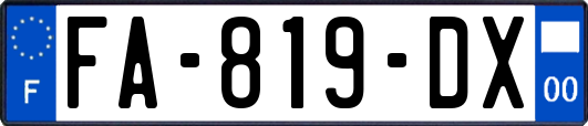 FA-819-DX