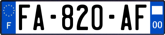 FA-820-AF