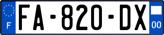 FA-820-DX