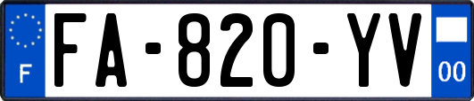 FA-820-YV