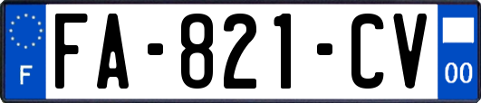 FA-821-CV