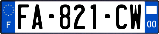 FA-821-CW