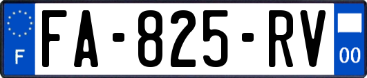 FA-825-RV