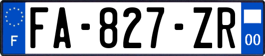 FA-827-ZR