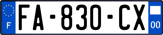 FA-830-CX