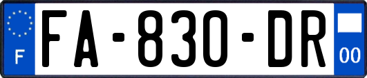 FA-830-DR