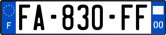 FA-830-FF