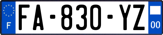 FA-830-YZ