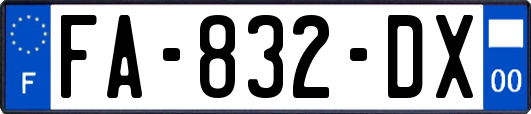 FA-832-DX