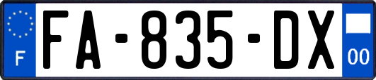 FA-835-DX