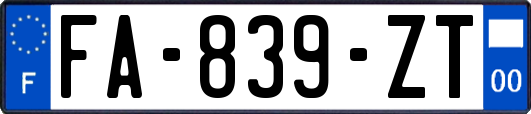 FA-839-ZT