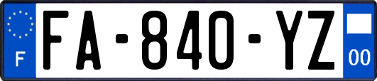 FA-840-YZ