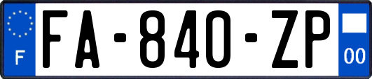 FA-840-ZP