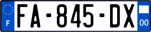 FA-845-DX