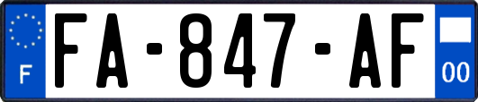 FA-847-AF