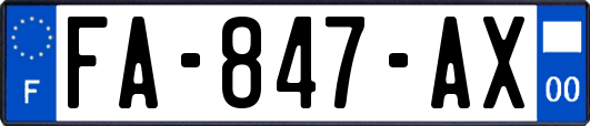 FA-847-AX