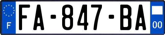 FA-847-BA