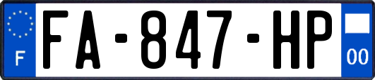 FA-847-HP