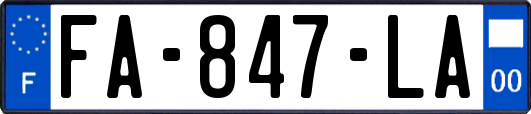 FA-847-LA