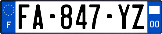 FA-847-YZ