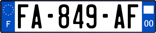 FA-849-AF