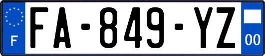 FA-849-YZ