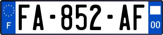 FA-852-AF