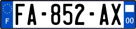 FA-852-AX