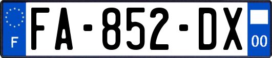 FA-852-DX