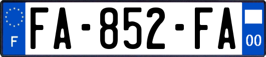 FA-852-FA