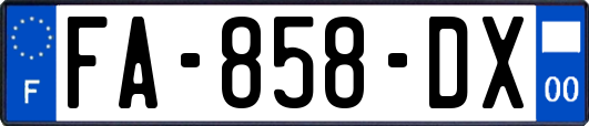 FA-858-DX