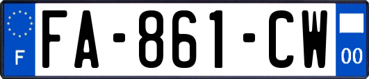 FA-861-CW