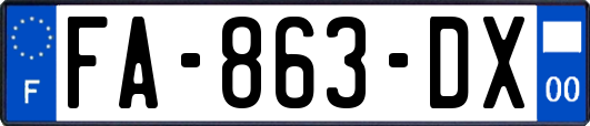 FA-863-DX
