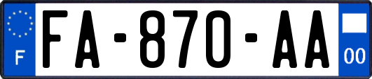 FA-870-AA