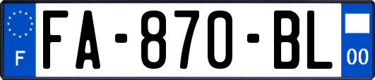 FA-870-BL