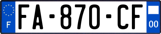 FA-870-CF