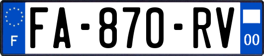 FA-870-RV