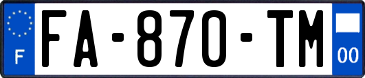 FA-870-TM