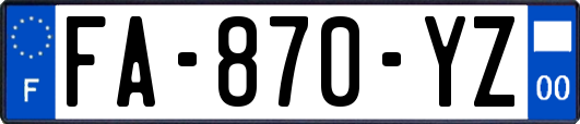 FA-870-YZ