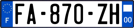 FA-870-ZH