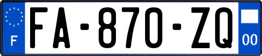 FA-870-ZQ